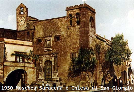 1950 - Moschea Saracena e Chiesa di San Giorgio